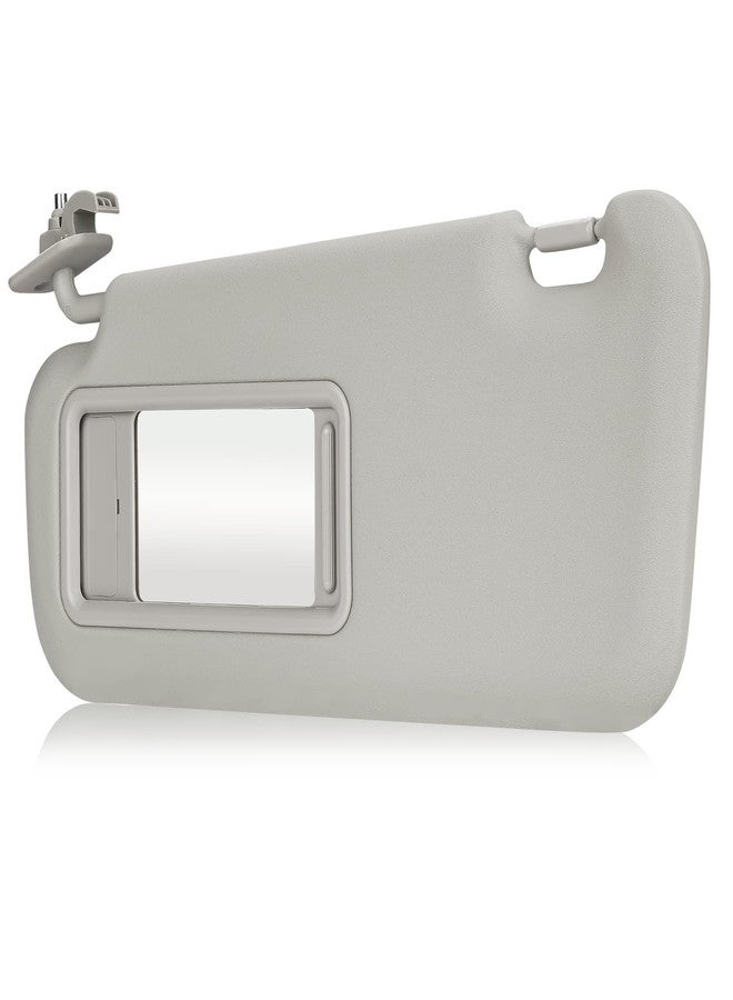 ILONPA Gray Driver Left Side Sun Visor Replacement Compatible with 2010 2011 2012 2013 Mazda 3 Replace BBM2-69-320C-75 - Image 1